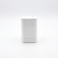 Cargador Rápido Universal de 65W Tipo-C USB-C PD3.0 con Enchufe Intercambiable Resistente al Fuego y Salida de 5V/3A para Teléfono Móvil/Tableta/Portátil
