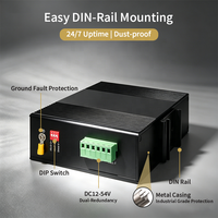 Commutateur réseau industriel intelligent Web Gigabit SH LINK 16 ports SFP RJ45, VLAN QoS LACP 32 Gbit/s, sans ventilateur, Full Duplex, pour extérieur