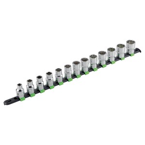 Fg 626 S13 <b>Socket</b> Set 13 Pc Metric Chrome Vanadium Steel For Automotive Repair Tools - Product Image 1