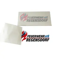 Customized Printed Self-adhesive Die Cut Transparent PVC Car Windshield Vinyl Decal