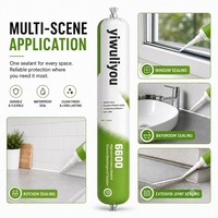 Scellant structurel en silicone à durcissement neutre haute résistance, directement de l'usine, pour la construction de murs-rideaux en verre, Chine, Zhejiang