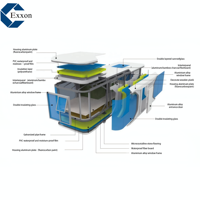 Espace capsule mobile de glamping extensible, luxueux, moderne, portable, pour hôtel, resort, maison modulaire miniature