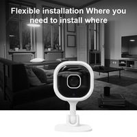 A3 sans fil WiFi Smart Baby Monitor 360 degrés Rotation Caméra de sécurité à domicile pour chien/bébé/aîné