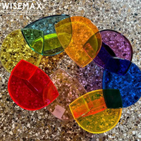 WISEMAX FURNITURE Nouvelle table basse d'appoint en acrylique, design simple et moderne, pour salon, hôtel, maison, villa