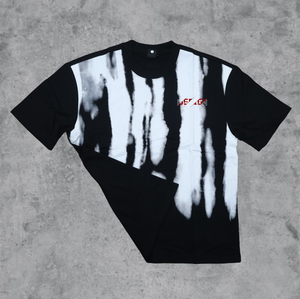 T-shirt pour homme grande taille en polyester/coton de haute qualité, impression numérique personnalisée du logo, 210 g/m², tricoté, respirant, col rond - Product Image 5