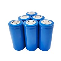 Sel Baterai Silinder Lifepo4 OEM 32650 32700 5000mAh 6000mAh 3.2V untuk Paket Baterai