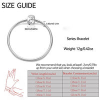 Bracelet Serpent Torsadé Souple et Lisse à Prix de Gros avec Fermoir à Clip en Cristal Cosmique Certifié CE pour Bijoux Breloques DIY Mondiaux
