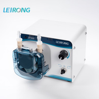 Pompe péristaltique de laboratoire miniature à moteur DC de haute qualité pour fluides visqueux LEIRONG ZP300, à débit réglable