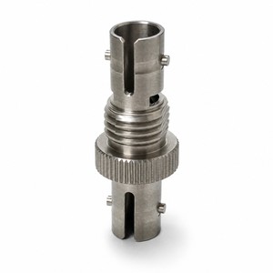 High Strength Stainless Steel Custom <b>Threaded</b> Bayonet <b>Lock</b> Adapter and Coupling Connector for Pressure Vessel Applications - Product Image 2