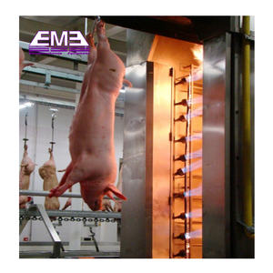 Carnicería de cerdo Equipo de matanza Hornos de chamuscado de cerdo Máquina utilizada para quemar el pelo residual del cerdo - Product Image 5