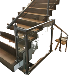 Kits de poteaux de main courante modernes en acier inoxydable matériel de balustrade en verre <span class=keywords><strong>pour</strong></span> balcon de villa verre de sécurité trempé <span class=keywords><strong>fixation</strong></span> balcon - Product Image 1