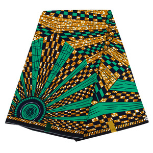 Tissu africain <span class=keywords><strong>en</strong></span> coton ciré de haute qualité, motifs Ankara et batik du Ghana <span class=keywords><strong>pour</strong></span> la confection de chemises et sacs <span class=keywords><strong>pour</strong></span> filles - Product Image 2