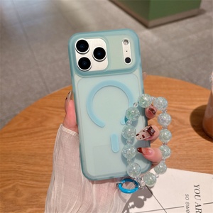 เคสโทรศัพท์มือถือแม่เหล็กแบบด้านโปร่งแสงคุณภาพสูง พร้อมฝาหลังสัมผัสนุ่ม สำหรับ iPhone 17 Pro Max พร้อมสายคล้อง - Product Image 3