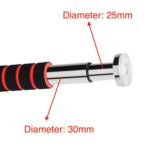 حل شامل لموردي معدات اللياقة البدنية بسعر المصنع، عمود سحب معدني أحمر وأسود مثبت على الحائط 83-130 سم Xiyue DG-015 - Product Image 3