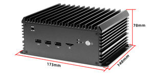 पूरी तरह से संलग्न एंटी-जंग लिनक्स ubuntu औद्योगिक एम्बेडेड मिनी पीसी इनटेल कोर मिनी डेस्कटॉप कंप्यूटर गेमिंग पीसी स्वचालित के लिए - Product Image 2