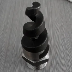 silicone ss full cone spiral jet water spray nozzle ( large flow rate)