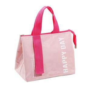 Sac isotherme de grande capacité, imperméable et tendance, avec motif de dessin animé, pour le déjeuner, le vin et le rangement. - Product Image 2