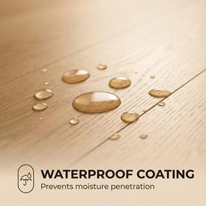 <span class=keywords><strong>Parquet</strong></span> en chêne multicouche résistant à l'humidité avec installation à joint mâle et femelle pour cuisines, salons et usage extérieur - Product Image 2