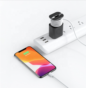 <span class=keywords><strong>Enrouleur</strong></span> de câble en silicone <span class=keywords><strong>chargeur</strong></span> protecteur couverture fil organisateur pour <span class=keywords><strong>iPhone</strong></span> PD18W PD20W <span class=keywords><strong>chargeur</strong></span> câble de charge étui de protection - Product Image 4