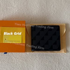 <span class=keywords><strong>2025</strong></span> Mới Sang Trọng Kết Cấu Da Chính Hãng Mô Hình Ví In Ấn Bifold Người Đàn Ông Thiết Kế Ví PU Chủ Thẻ Tín Dụng - Product Image 5