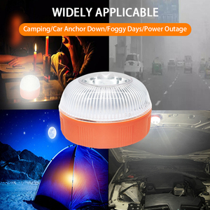 Không thấm nước Tây Ban Nha Tây Ban Nha V16 nhấp nháy cảnh báo đèn hiệu 12-24V USB Sạc ánh sáng giao thông khẩn cấp an ninh an toàn ánh sáng - Product Image 3