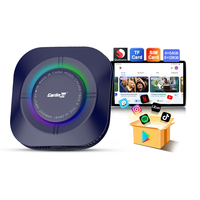 Boîte multimédia automobile 4-en-1 Magic Portable Carlinkit Tbox Android 14 8 Go ROM 128 Go RAM Mirrorlink Carplay AI pour YouTube