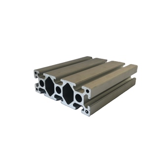 Perfil de Aluminio Anodizado Industrial de Fácil Montaje, Serie 6000, 3090/30150, Servicios de Extrusión, Soldadura, Doblado y Corte, Ranura en T - Product Image 6