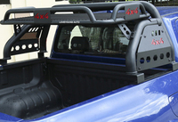 Arceau de roulage pour camionnette personnalisé Arceau de sécurité en acier noir avec porte-bagages de haute qualité