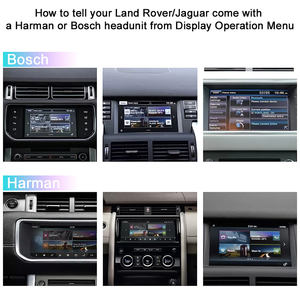 RHYTHM 8 "แอนดรอยด์ Harman headunit พร้อมตัวถอดรหัส Carplay อินเตอร์เฟซจีพีเอสแบบไร้สาย USB สำหรับ Land Rover/Jaguar Mirroring Car Play - Product Image 4