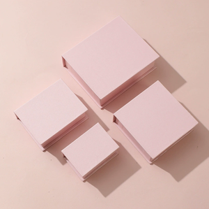 Custom Logo Classic Book-Style Paper Jewelry <b>Box</b> with Magnetic Closure and Foam Lining for Necklaces Rings - Product Image 6