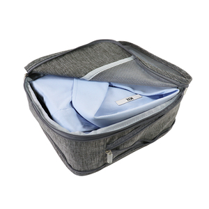 Juego de 6 Cubos de Compresión para Empacar, Hechos con RPET Reciclado, Organizadores de Equipaje Ligeros con Bolsa para Zapatos - Product Image 1
