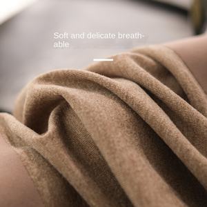 Nouveaux caleçons pour hommes en coton et viscose, taille mi-haute, doux, respirants, antibactériens, tissage uni, Shantou, sous-vêtements d'automne et d'hiver - Product Image 4