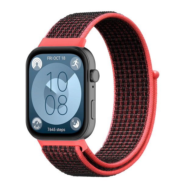 Luxury Watch Fit 3 Colorful Bracelet Smart Band Stripe Braided Watch Strap for Huawei Watch Fit 3