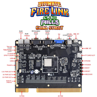 Carte de jeu PCB verticale pour jeu de compétences Cas h Falls China Street, à monnayeur, au prix d'usine, pour 4 machines de jeu d'arcade