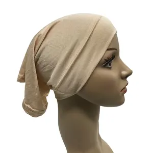 RTS Muslim women scarf hijab under-cap soft cotton Modal jersey scarves inner hijab for women hijab under-caps