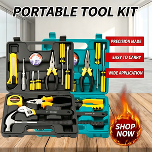 <b>Tool</b> Set 8 Piece Metric Household Kit With <b>Wrenches</b> And Measuring Tape For Home Repair - Product Image 5