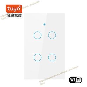 Interruttore Luce WiFi Senza Neutro per USA, Controllo App Smart Life/Tuya, 1/<span class=keywords><strong>2</strong></span>/<span class=keywords><strong>3</strong></span>/4 Gang, Compatibile con Alexa e Google per Casa Intelligente - Product Image 2