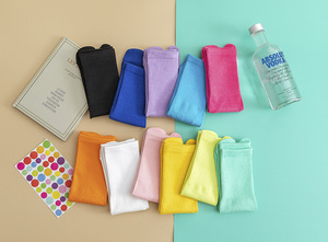 <span class=keywords><strong>Chaussettes</strong></span> <span class=keywords><strong>japonaises</strong></span> à double boutonnière, couleur unie, en coton élastique, pour femmes, tendance scolaire, mode - Product Image 6