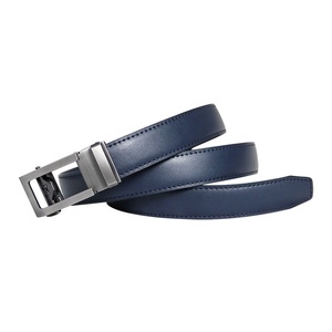 Sabuk Wanita Biru Tua 30mm dengan Logo Custom, Sabuk Otomatis untuk Wanita - Product Image 4