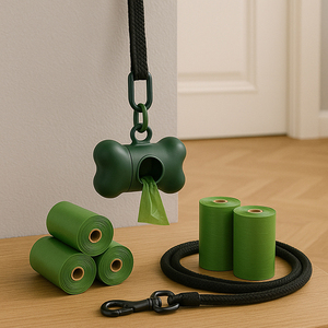 Sacs à crottes de chien écologiques et pratiques, sacs à crottes biodégradables pour chiens - Product Image 3