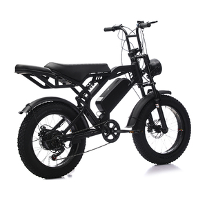 Vélo Électrique <span class=keywords><strong>Fat</strong></span> Tire Noir pour Adultes – Vélo Électrique à Pneus Larges – Vélo Électrique <span class=keywords><strong>Fat</strong></span> Tire pour le Cyclisme – Ventes Flash Usine - Product Image 2