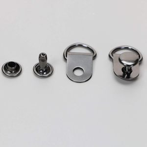 Pieces <b>Shoe</b> Boot Lace <b>Hooks</b> Buckle Rivets Loop Ring With Rivets <b>Shoe</b> Boot Buckle - Product Image 4