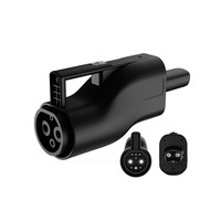 Adaptateur de station de recharge rapide pour voiture électrique DC 1000V 250A 250kw GBT vers NACS, prise GBT vers Tesla pour Tesla Model S/Y/3, vente en gros