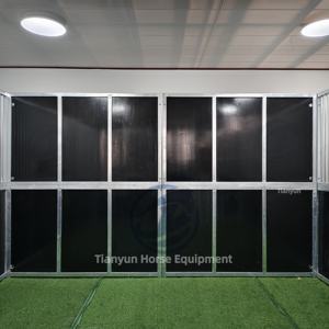 Étable à chevaux personnalisée et portable de style européen en acier galvanisé Écurie préfabriquée avec toit Het Paard - Product Image 3