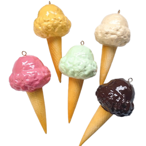 1 pièce Modèle de glace artisanale en gelée de chocolat, en PU souple et crémeux, pour présentation en vitrine et décoration murale - Product Image 2