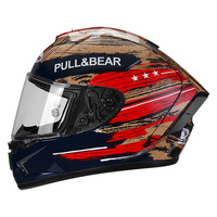 Casque intégral de moto de course, exclusivité transfrontalière, certifié DOT CE, coque ABS, toutes saisons