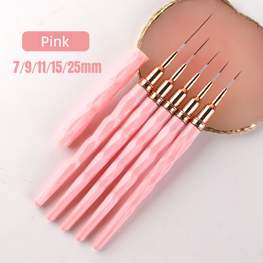 Câble de seringue à tige en plastique diamant rose