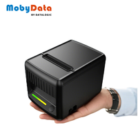 Printer Label Thermal POS Mobydata 72mm, Stiker Resi, Printer Barcode Thermal Pengiriman Langsung