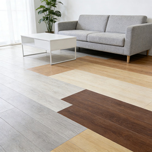 Losetas de Suelo SPC Modernas y Populares, Autoadhesivas, Impermeables, Resistentes al Desgaste, Económicas, Tipo Peel and Stick, Encajables, para Hoteles - Product Image 3