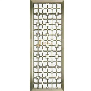 EX546 Panneau décoratif moderne en acier inoxydable pour projet de design d'intérieur commercial - Product Image 1